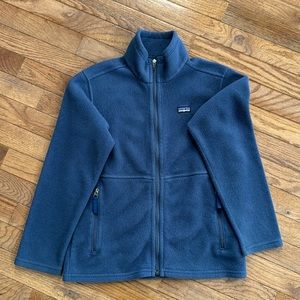 Patagonia Boys Synchilla Fleece Jacket, Size M (10), Blue
